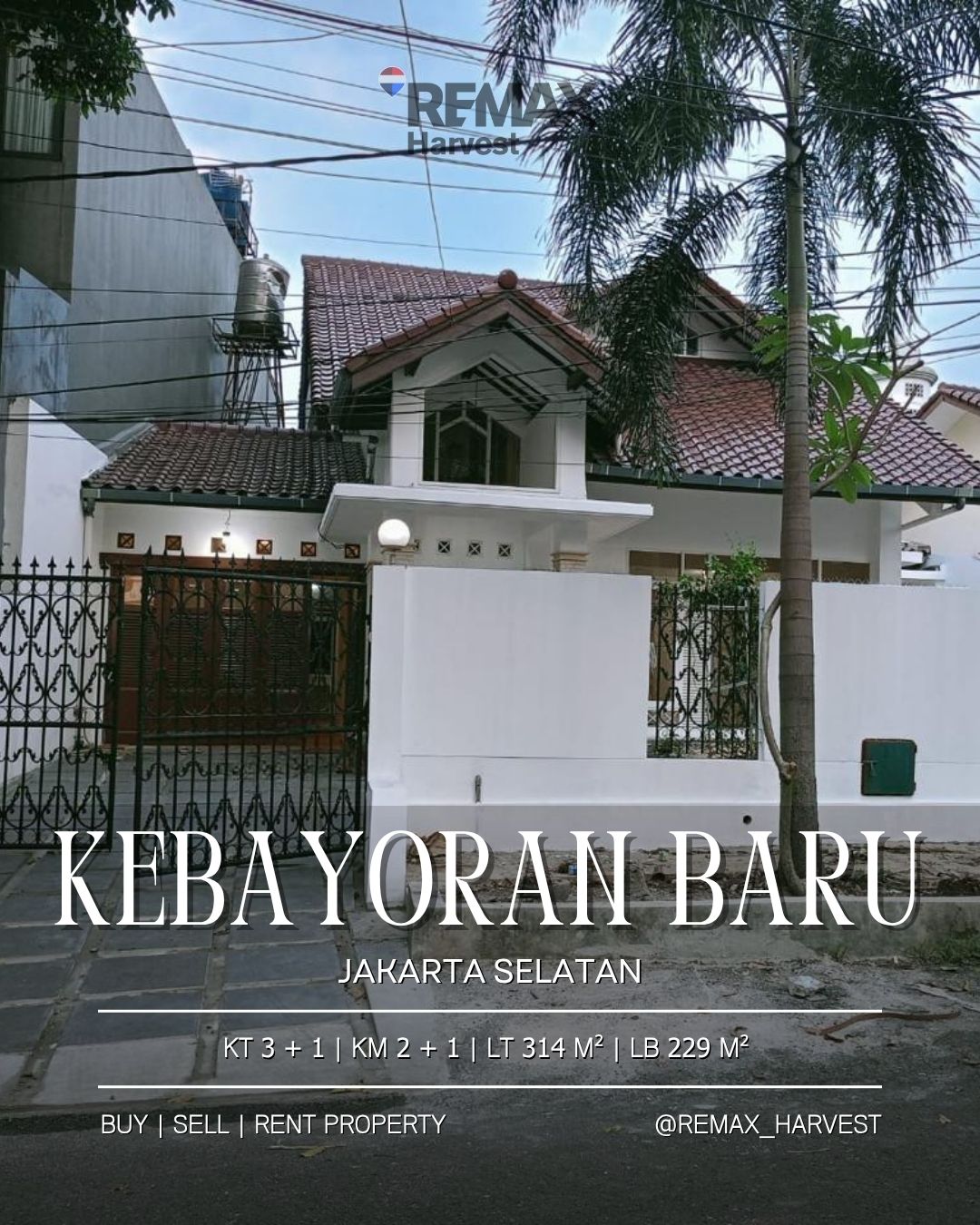 Rumah Kebayoran Baru Jakarta Selatan